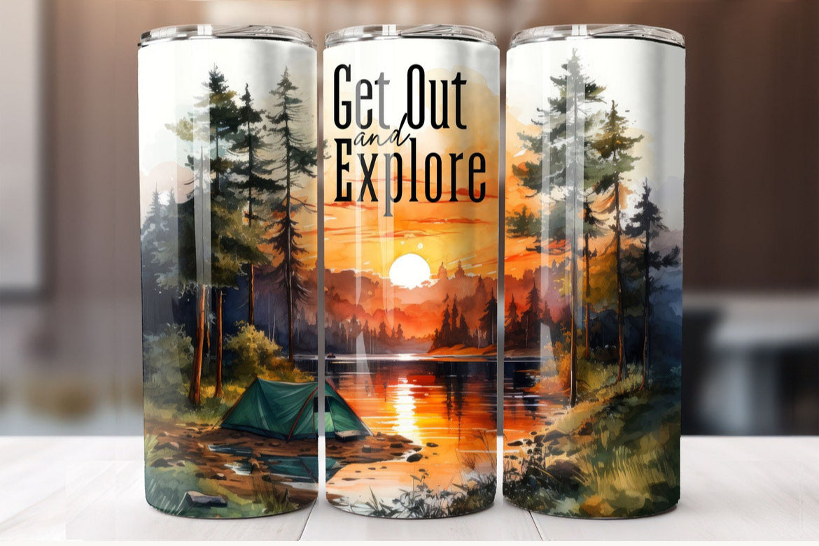 Rugged & Refined: The 20oz Stainless Steel Adventure Tumbler