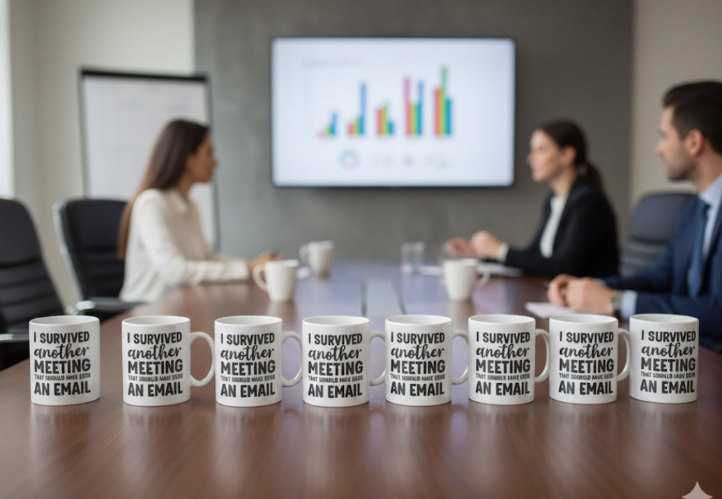 The "Meeting Survivor" Essential Ceramic Mug