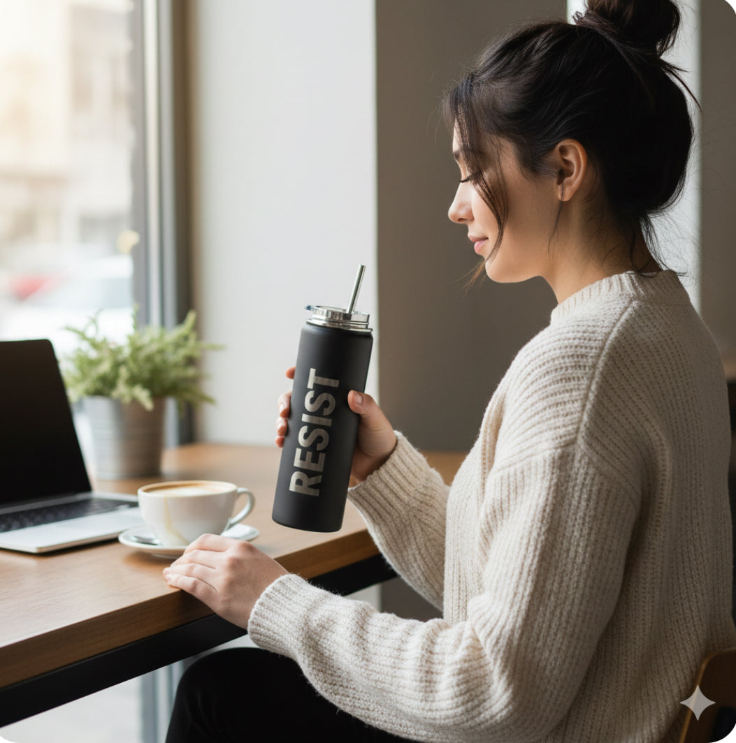 Stand Your Ground with the "RESIST" Collector’s Tumbler