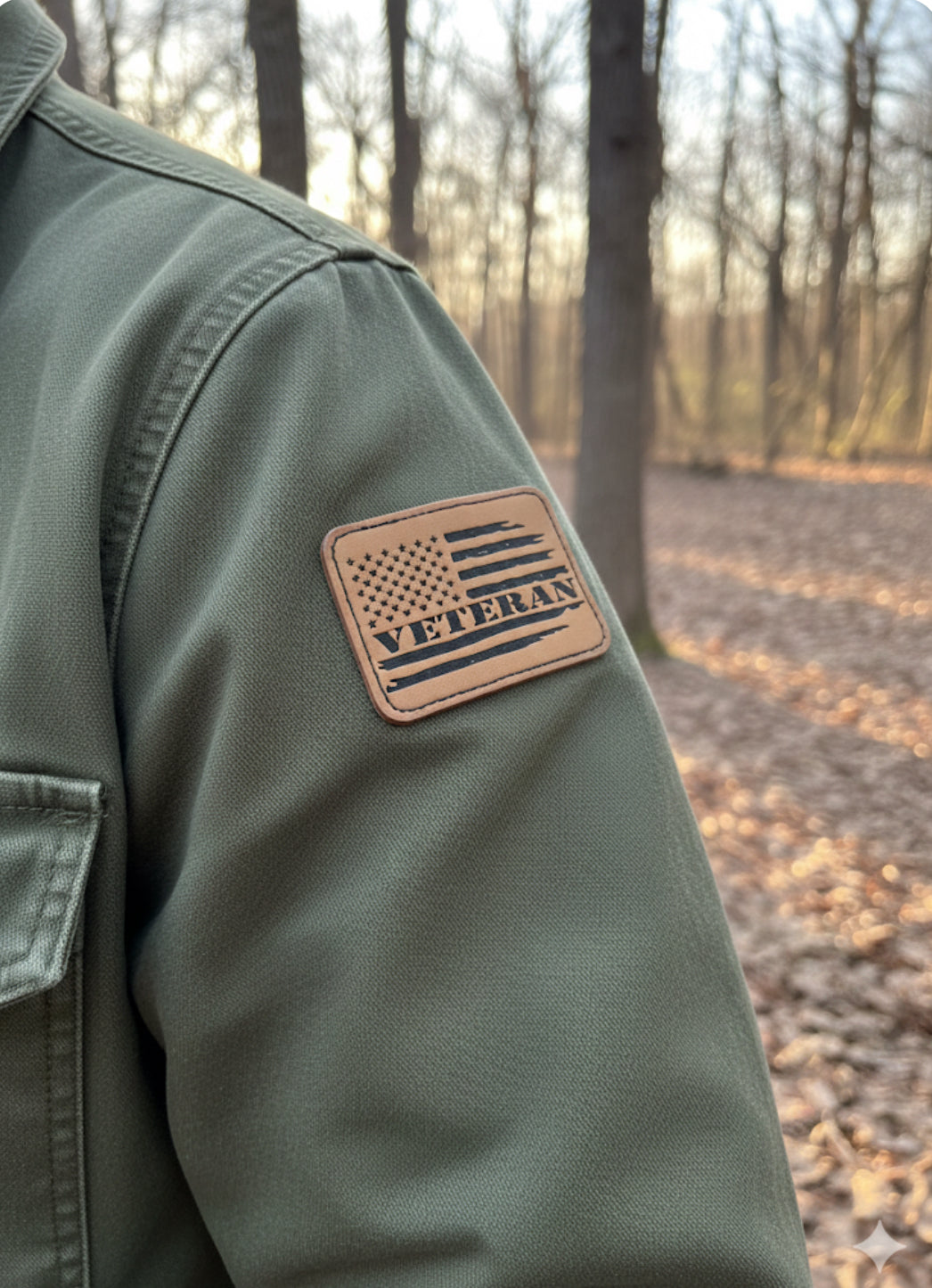 Veteran American Flag Faux Leather Patch – DIY Iron-On/Sew-On for Hats & Gear
• Tactical Opti