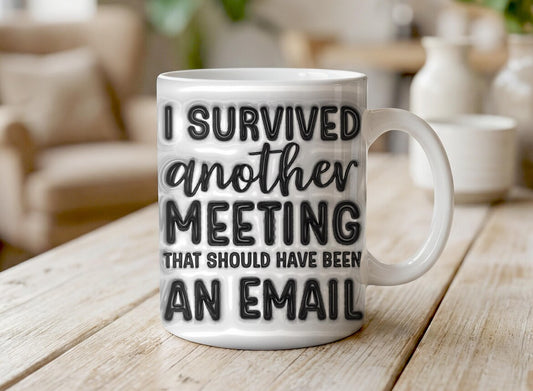 The "Meeting Survivor" Essential Ceramic Mug