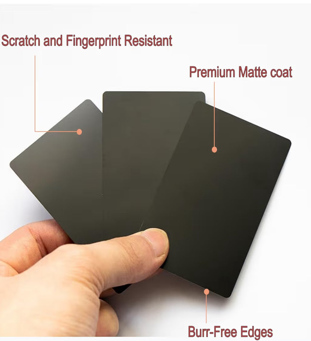 Exclusive Offer: 25 Premium Metal Cards for Only $25!