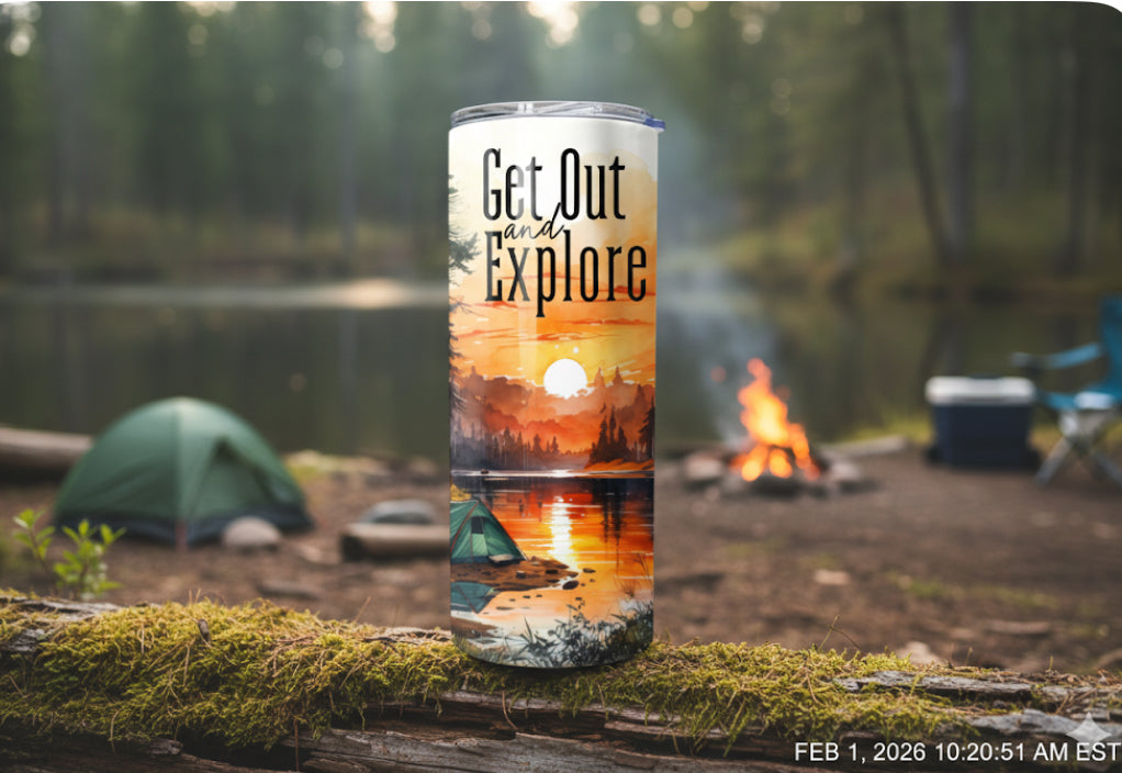 Rugged & Refined: The 20oz Stainless Steel Adventure Tumbler