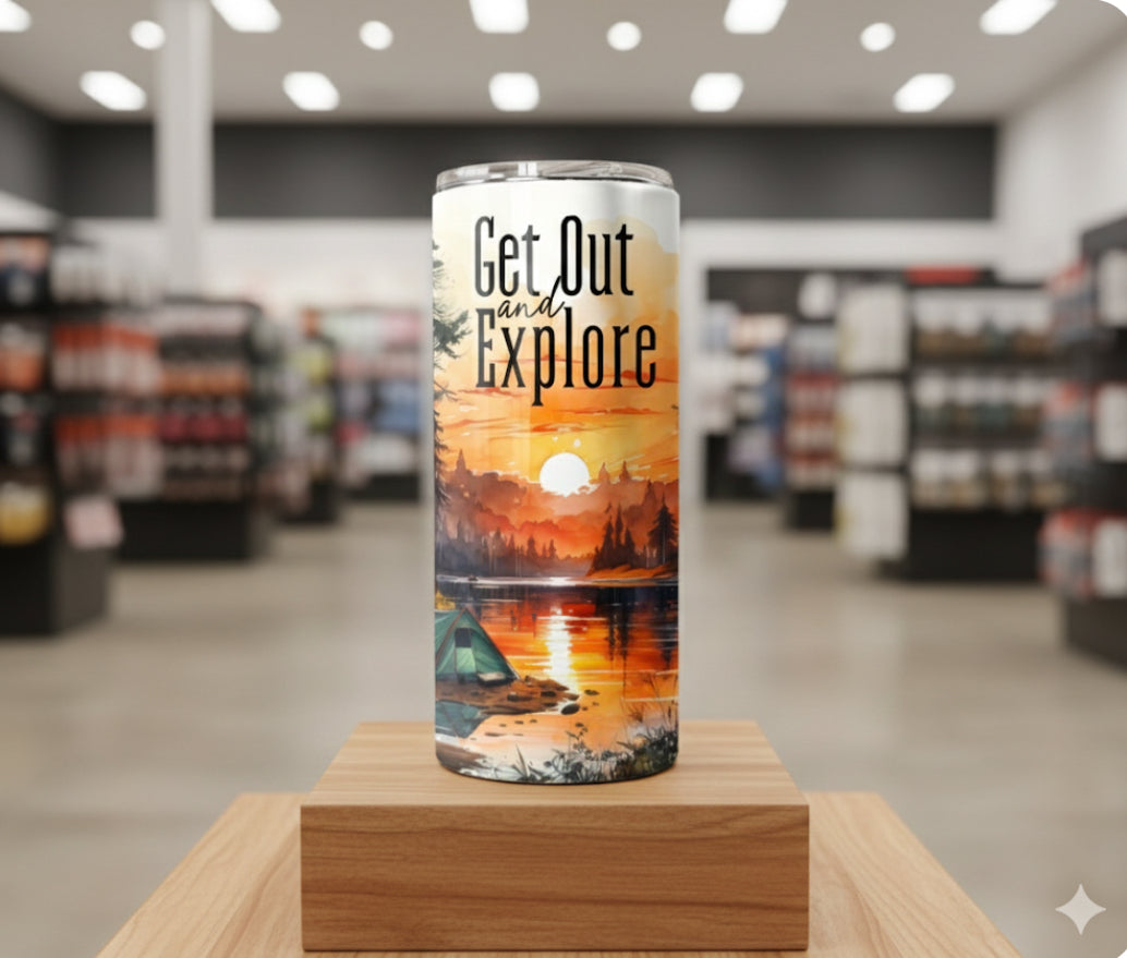 Rugged & Refined: The 20oz Stainless Steel Adventure Tumbler