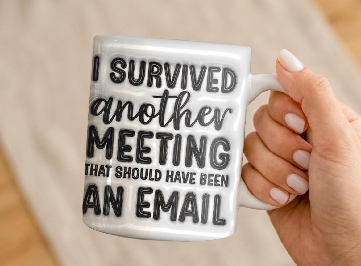 The "Meeting Survivor" Essential Ceramic Mug