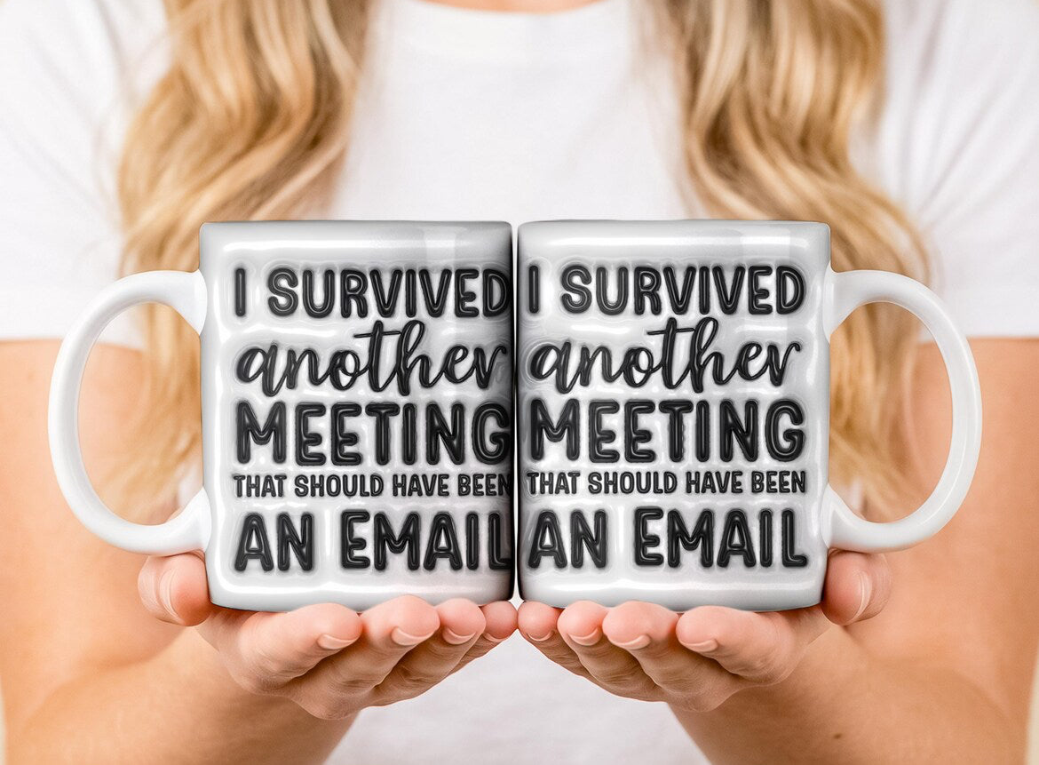 The "Meeting Survivor" Essential Ceramic Mug